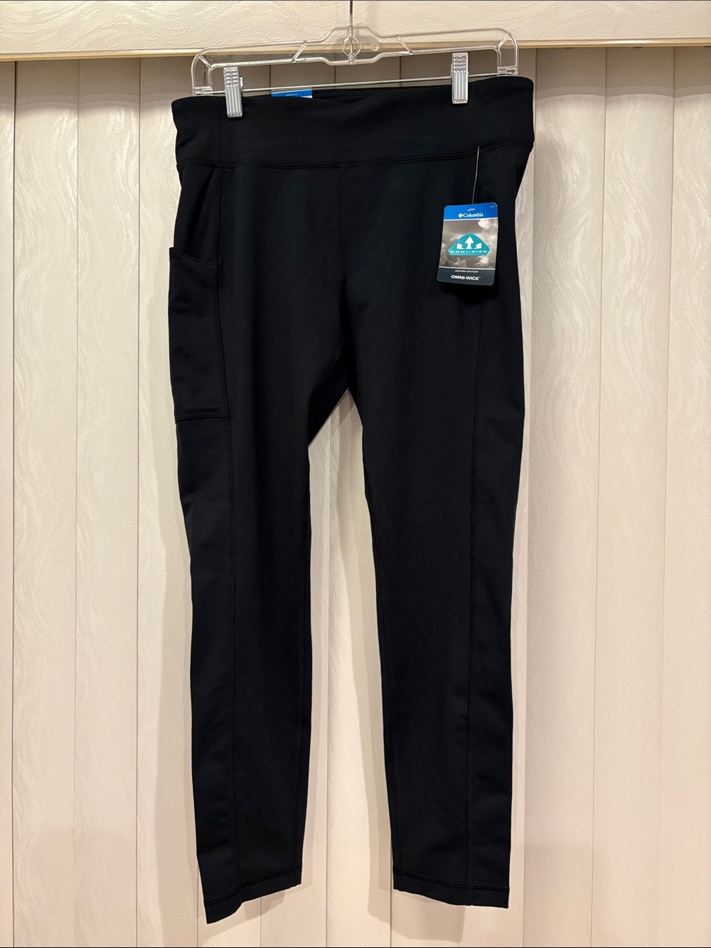 Columbia Black Leggings with Side Pocket